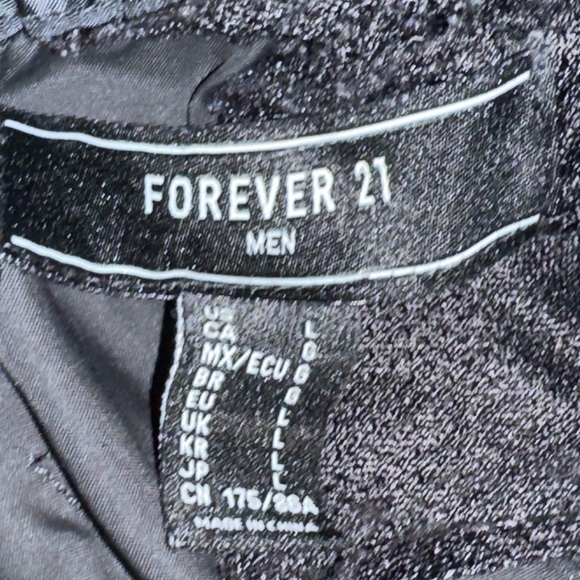 Forever 21 Black Nylon Shorts Men’s Size Large - Picture 3 of 3